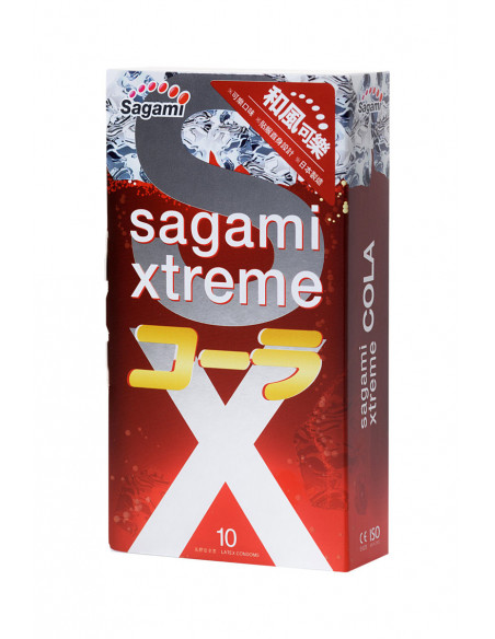 Sagami Xtreme Cola №10 ультратонкие презервативы с ароматом колы