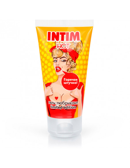 Стимулирующий гель-лубрикант INTIM HOT серии LIMITED EDITION 50г