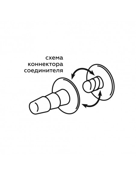 Фаллос Harness RED LINE 8" NEOSKIN с коннектором для страпона 20,5х4,2 см