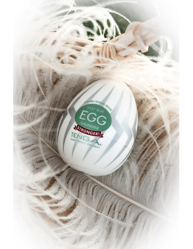 Tenga EGG THUNDER STRONGER! Яйцо-мастурбатор