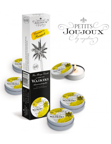 Массажная свеча PETITS JOUJOUX WAIKIKI BEACH...