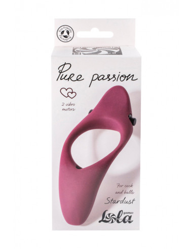 Эрекционное виброкольцо Pure Passion Stardust...
