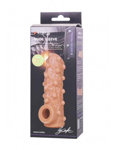 Фаллоувеличитель с открытой головкой KOKOS NUDE...
