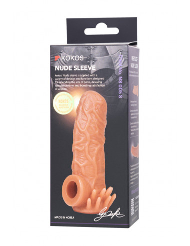 Фаллоувеличитель с открытой головкой KOKOS NUDE...