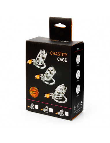 Пояс верности мужской CHASTITY CAGE металл...