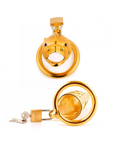 Пояс верности мужской CHASTITY CAGE металл...