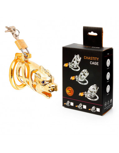 Пояс верности мужской CHASTITY CAGE металл...