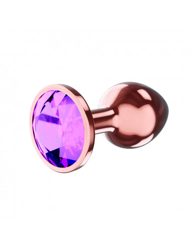 Анальный страз Diamond Amethyst Shine L Розовое...