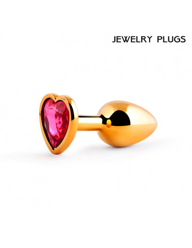Анальный страз GOLDEN PLUG SMALL металл/стекло...