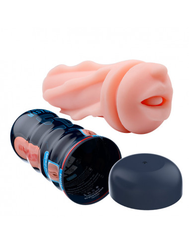Мастурбатор-рот в тубе Vacuum Cup Masturbator...