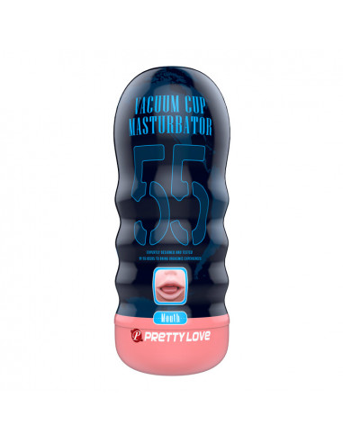 Мастурбатор-рот в тубе Vacuum Cup Masturbator...