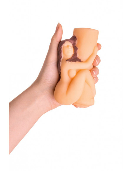Мастурбатор-Вагина Juicy Pussy by TOYFA Fresh Pearl фигурный: девушка лежа на животе 13 см