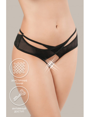 Эротические трусики Waname Apparel Lust черные...