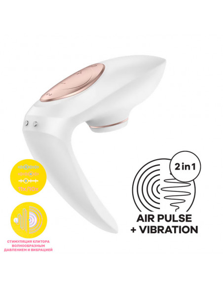 Вакуум-волновой вибростимулятор для пар Satisfyer Pro 4 Couples