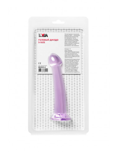 Фаллоимитатор Jelly Dildo S Toyfa Basic TPE...