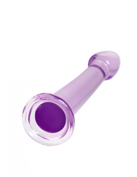 Фаллоимитатор Jelly Dildo S Toyfa Basic TPE фиолетовый /15,5х2,6см/