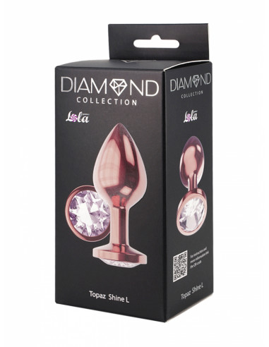 Анальный страз Diamond Moonstone Shine L...