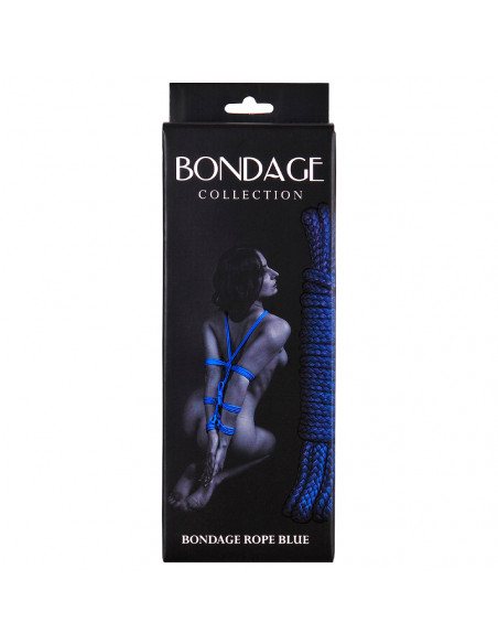 Веревка для связывания Lola Games Bondage Collection Blue 9м