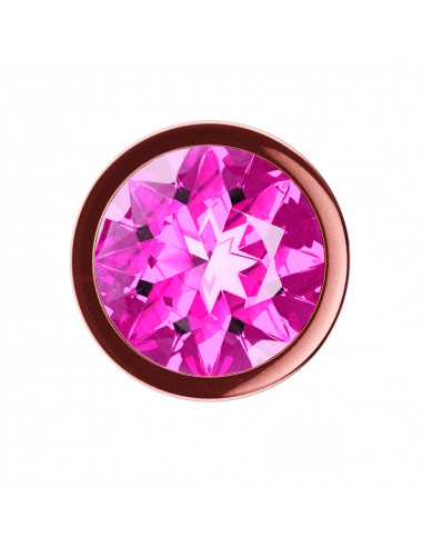 Анальный страз Diamond Quartz Shine S Розовое...