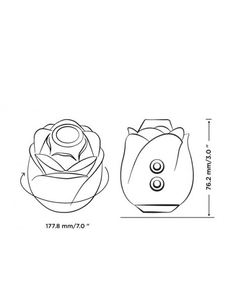Romp Suction Rose Бесконтактный стимулятор клитора