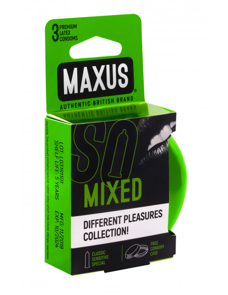 MAXUS MIXED №3 микс презервативы