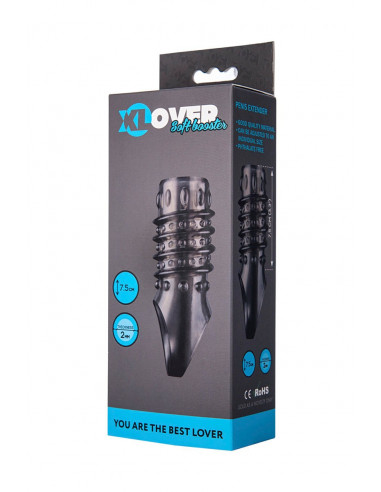 Насадка-увеличитель ToyFa XLover открытая с...