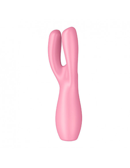 Вибростимулятор эрогенных зон Satisfyer Threesome 3 Pink Connect App