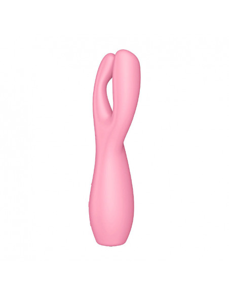 Вибростимулятор эрогенных зон Satisfyer Threesome 3 Pink Connect App