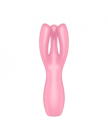 Вибростимулятор эрогенных зон Satisfyer Threesome 3 Pink Connect App