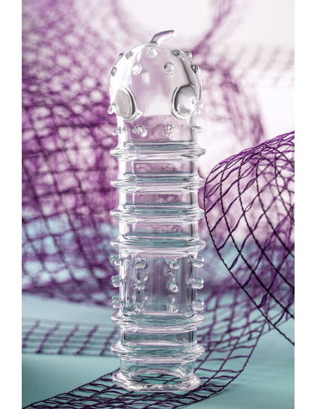 Насадка на пенис A-Toys by TOYFA Tark TPR прозрачный 15,3 см