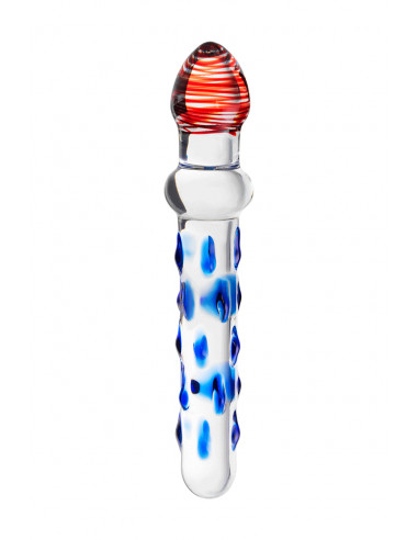 Фаллоимитатор двухсторонний Sexus Glass стекло...