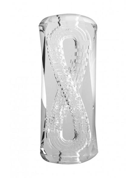 Мастурбатор MensMax XROSS BEADS×ROCK OPEN 2 входа TPE /14см/