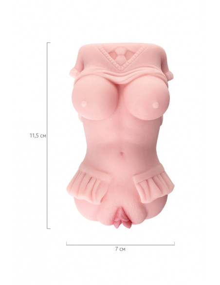 Мастурбатор реалистичный TOYFA Juicy Pussy Little flower TPE 11,5 см