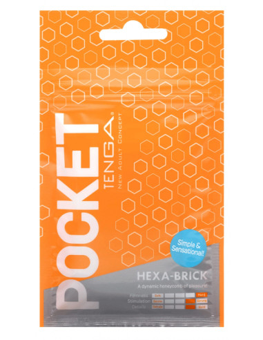 POCKET TENGA Hexa-Brick