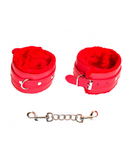 Поножи Party Hard Eternity Red из ПВХ /35,5х6см/