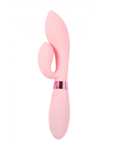 Перезаряжаемый вибратор Кролик Indeep Juna Pink...