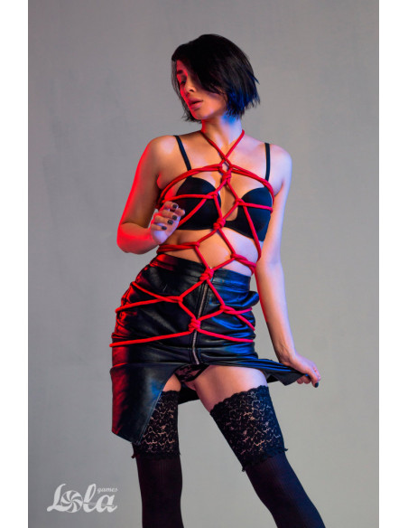 Веревка Party Hard Tender Red 10м