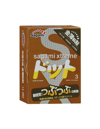 Sagami Xtreme Dots Type №3 презервативы с...
