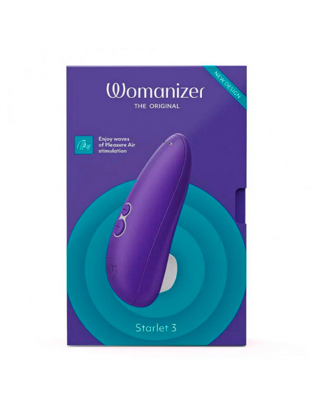 WOMANIZER STARLET 3 - Sapphire Blue Вакуум-волновой бесконтактный стимулятор клитора