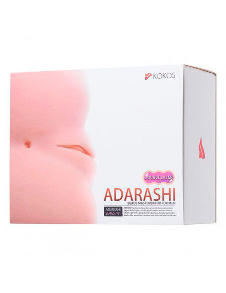Мастурбатор-вагина KOKOS ADARASHI1 DOUBLE LAYER TPR 19 см