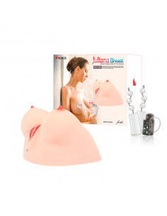 Вагина-Грудь с вибрацией и ротацией KOKOS Juliana Breast...