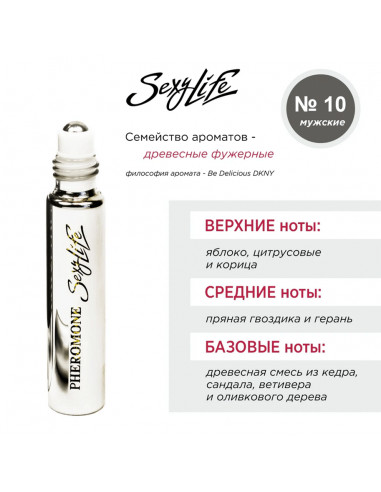 Духи мужские Sexy Life №10 Be Delicious DKNY с...