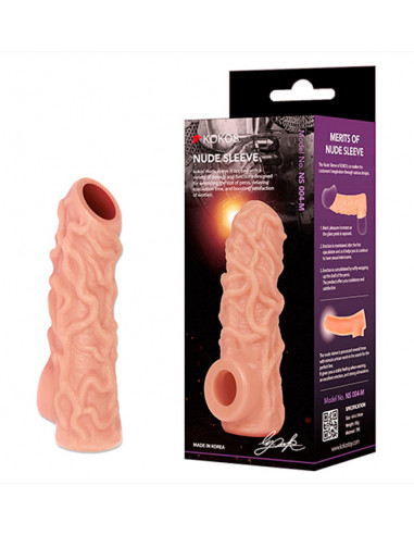Фаллоувеличитель с открытой головкой KOKOS NUDE...