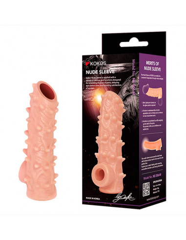 Фаллоувеличитель с открытой головкой KOKOS NUDE...
