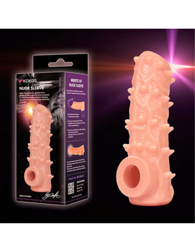 Фаллоувеличитель с открытой головкой KOKOS NUDE...