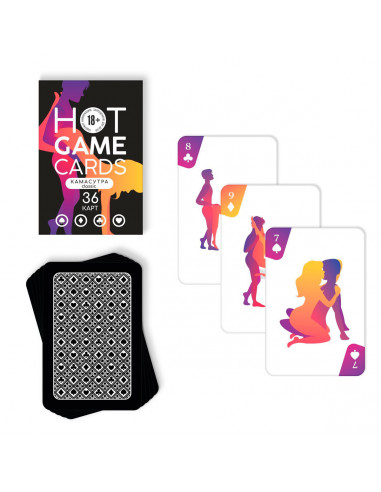 Игральные карты «HOT GAME CARDS» КАМАСУТРА...