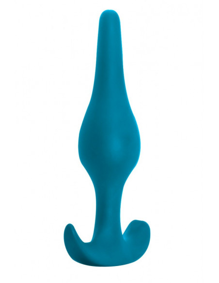 Анальная пробка Spice it up Smooth Dark Aquamarine /12,5х3 см/