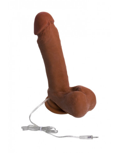 Виброреалистик TOYFA RealStick Elite Mulatto на...
