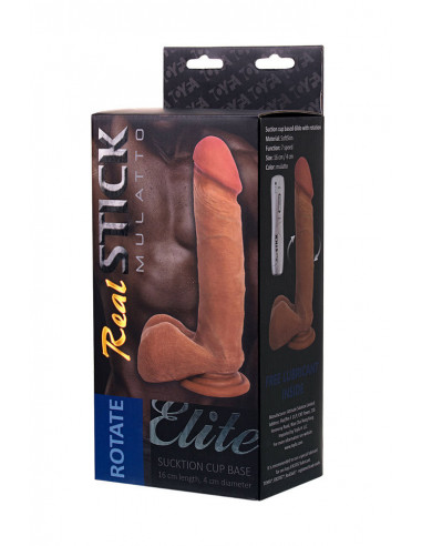 Виброреалистик TOYFA RealStick Elite Mulatto на...