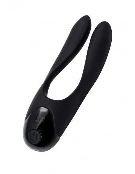 Многофункциональный стимулятор для пар Satisfyer Partner Candy Cane черный